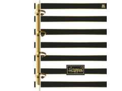CADERNO COLEGIAL ARGOLADO 160FLS HAPPEN na internet