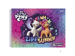 CADERNO DE DESENHO ESPIRAL 60FLS MY LITTLE PONY na internet