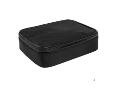 ESTOJO BOX BAU PRETO ESCOLAR JUVENIL INFANTIL 22X17X6CM - comprar online