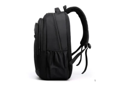 MOCHILA PARA NOTEBOOK MATERIAL OXFORD PRETA LISA - Papelaria Visão