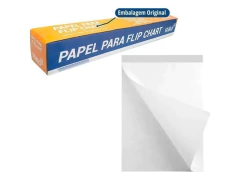 Imagem do BLOCO FLIP CHART BRANCO 63X80CM 50FLS SAO DOMINGOS