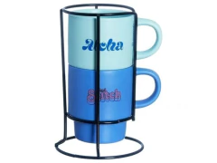 KIT CANECAS EMPILHAVEIS STITCH 150ML na internet