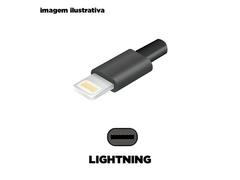 CABO LIGHTNING TECIDO 1M PRETO VQ-D83 - comprar online