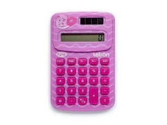 CALCULADORA 8 DIGITOS COM ENERGIA SOLAR E CARTELA DE ADESIVO - comprar online