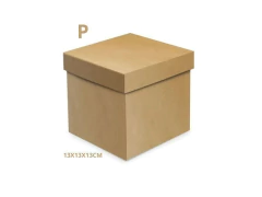 CAIXA CUBO KRAFT P 13X13X13CM A UNID - comprar online