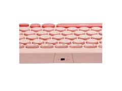 TECLADO RETRO ROSA TC-510 - Papelaria Visão