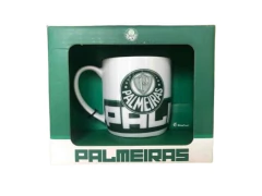 CANECA PORCELANA URBAN 300ML TIMES PALMEIRAS - comprar online