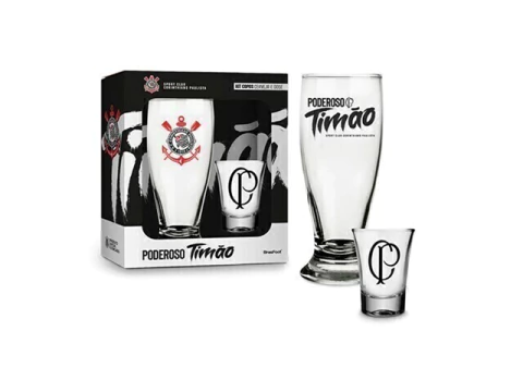 COPO MUNICH E OLE TIMES 200ML E 60ML CORINTHIANS