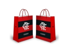 SACOLA M TIMES FLAMENGO 24X10X32CM