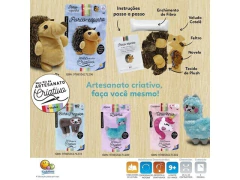 LIVRO DE ARTESANATO CRIATIVO PORCO-ESPINHO