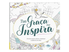 LIVRO DE COLORIR TUA GRACA ME INSPIRA