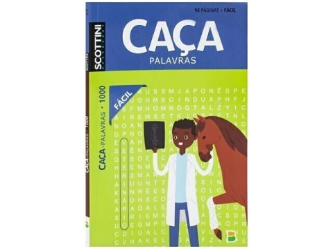 LIVRO CACA-PALAVRAS SCOTTINI (96P) N.1000 (FACIL)