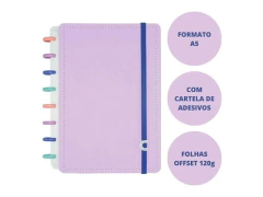 CADERNO INTELIGENTE BUBBLE A5 15,5X22CM 80FLS - loja online