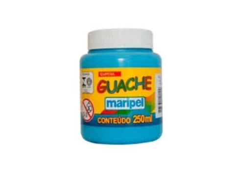 TINTA GUACHE 250 ML AZUL CLARO MARIPEL
