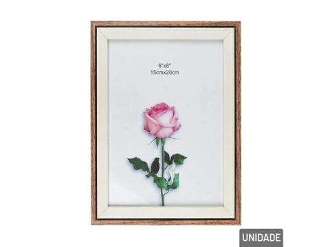 PORTA RETRADO 15X20 DE MADEIRA DUAL COLOR