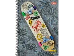 CADERNO DE 01 MATERIA MASCULINO ZOOM+ 96FLS CAPAS SORTIDAS - comprar online
