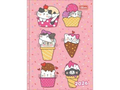 AGENDA 2026 COST SPICE M4 FEM 2DIAS POR PAG 12,3X16,6CM CP SORT - Papelaria Visão