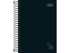 AGENDA 2026 ESPIRAL SPICE PRETA M3 11X15,4CM