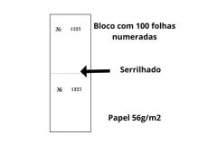 BLOCO DE CONTROLE 2 CORPOS 001/10000 100FLS 140X50 - loja online