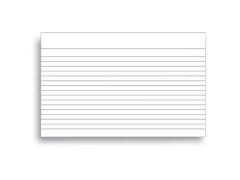 FICHA 5X8 PAUTADA 20,3X12,7CM - comprar online