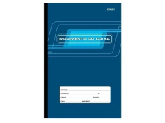 LIVRO MOVIMENTO CAIXA FLEX 100FLS 195X295