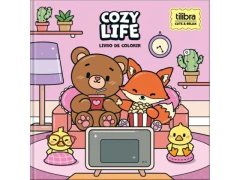 LIVRO DE COLORIR CAPA DURA RELAX LIFE 46FLS TILIBRA 22X22CM