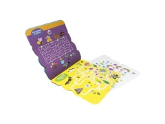 LIVRO INFANTIL COM ADESIVOS FOFINHOS JARDIM - loja online