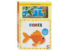 LIVRO INFANTIL ENCAIXE E APRENDA CORES