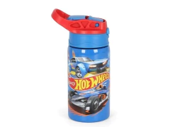 GARRAFA ACO INOX HOT WHEELS AZUL 500ML