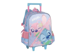 MOCHILA DE CARRINHO INFANTIL STITCH ROXO - comprar online