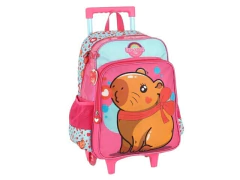 MOCHILA DE CARRINHO INFANTIL CAPIVARA PINK UP4YOU - comprar online