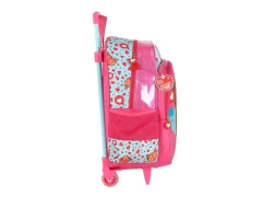 MOCHILA DE CARRINHO INFANTIL CAPIVARA PINK UP4YOU - Papelaria Visão