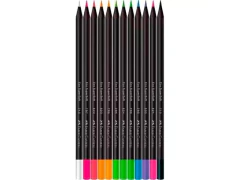 LAPIS DE 12 CORES SUPERSOFT NEON FABER CASTELL - comprar online