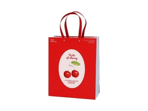 SACOLA PAPEL PRESENTE FRUIT 14X14X10CM