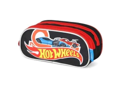 ESTOJO TRIPLO ZIPER HOT WHEELS VERMELHO na internet