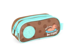 ESTOJO TRIPLO ZIPER UP4YOU CAPIVARA VERDE - comprar online