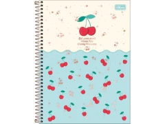 CADERNO DE 1 MATERIA ESPIRAL CD AMARENA 80FLS - comprar online