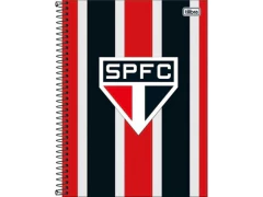 CADERNO DE 10 MATERIAS SAO PAULO 160FLS CAPAS SORTIDAS - Papelaria Visão
