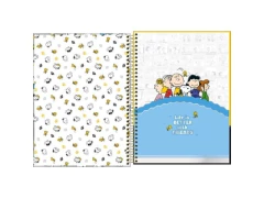 CADERNO DE 10 MATERIAS SNOOPY CORE 160FLS CAPAS SORTIDAS - loja online