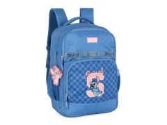 MOCHILA DE COSTAS STITCH AZUL - comprar online