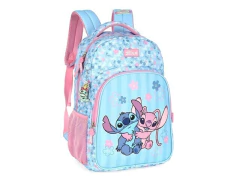 MOCHILA DE COSTAS INFANTIL STITCH ROSA - comprar online
