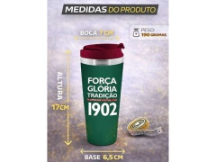 COPO DENVER EMBORRACHADO TIMES 450ML FLUMINENSE 1 - comprar online