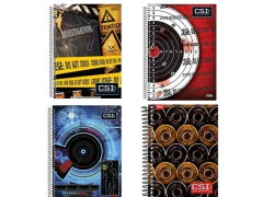 CADERNO DE 10 MATERIAS 200F CSI CAPA SORTIDAS - comprar online