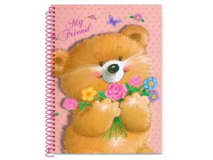 CADERNO DE 10 MATERIAS 200F MY FRIEND CAPA SORTIDAS na internet