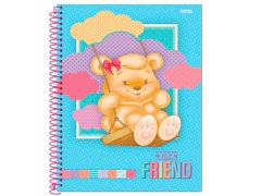 Imagem do CADERNO DE 10 MATERIAS 200F MY FRIEND CAPA SORTIDAS