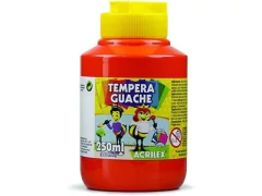 TINTA GUACHE 250ML VERMELHO FOGO ACRILEX - comprar online