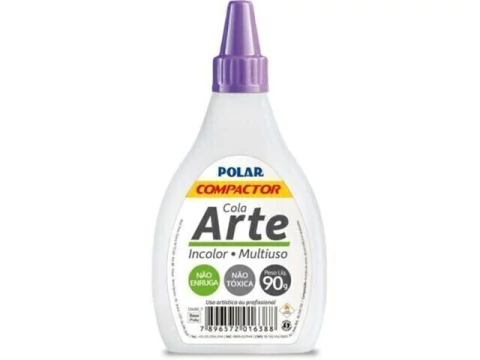 COLA 90G POLAR ARTE TRANSPARENTE COMPACTOR - comprar online