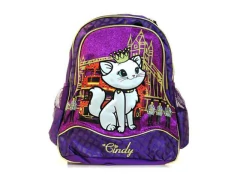 MOCHILA ESCOLAR DE COSTA INFANTIL CINDY LILAS - comprar online