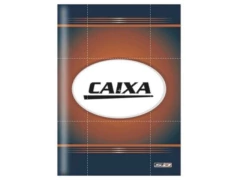LIVRO CAIXA 1/4 PEQUENO 154X216CM 100 FLS