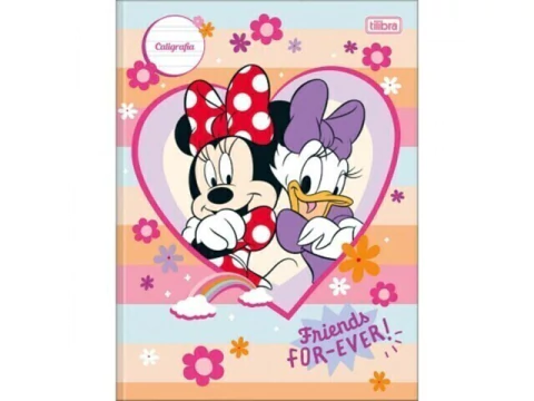 CADERNO BROCHURAO CALIGRAFIA MINNIE 40FLS